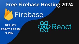 How to deploy ReactJs app on Firebase 2024  Free Hosting [upl. by Dorthea]