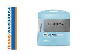 Luxilon ALU Power Rough String Review [upl. by Bartolomeo]