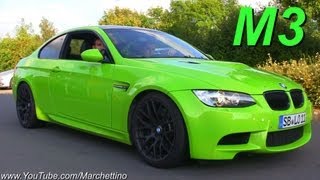 GREEN BMW M3 E92 Lovely Hartge Exhaust Sound [upl. by Eetnuahs728]