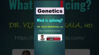 What is splicing I Introns and Exons I Genetics I animation I shorts [upl. by Oek]