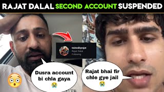 Rajat dalal second instagram account deleted😨nakul dhull reacts on rajat dalal and run case [upl. by Beattie]