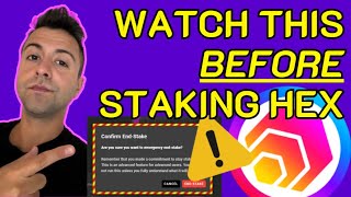 How To Stake HEX HEX Mining Easy Tutorial Guide [upl. by Nicholson]