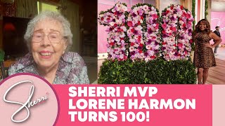 Sherri Superfan Lorene Harmon Celebrates Her 100th Birthday  Sherri Shepherd [upl. by Enna921]