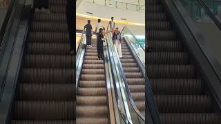 Cap Snatching Prank 😜 in Escalator funny prank escalator prankreaction shorts youtubeshorts [upl. by Trevlac116]