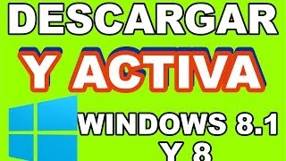 Activar Windows 81 para siempre [upl. by Archie]