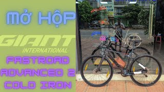 Giant Fastroad Advanced 2  2022  Cold Iron Mẫu xe Fitness Full Carbon cho ae đam mê tốc độ [upl. by Laefar]