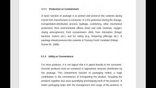 BNM31103 Principle of Packaging Chapter 2 Part 1 [upl. by Lemmueu]