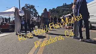 Rose Bowl Flea Market Walking Tour [upl. by Etnaik]