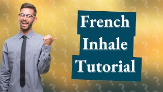 How to do french inhale vape trick [upl. by Airret601]