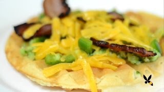 Bacon Jalapeño Cheddar Waffle Recipe [upl. by Klos694]