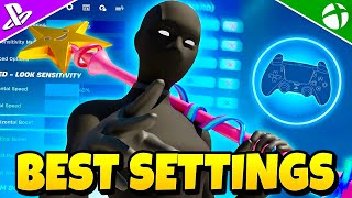 NEW Best Controller SETTINGS  Sensitivity in Fortnite Chapter 5 [upl. by Sorensen]