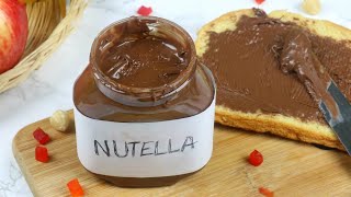 বাচ্চাদের প্রিয় নসিলা  নিউটেলা রেসিপি  Homemade Nocilla Nutella Recipe  How to make Nutella [upl. by Kina]