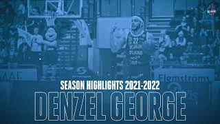 Denzel George season highlights 20212022 med BC Luleå [upl. by Wilbert]