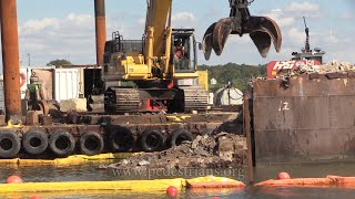 1866 Bridge Pier Demolition Part 2 [upl. by Sharlene881]