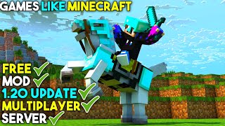 Top 5 Games Like Minecraft  Games Like Minecraft for Android  Minecraft 120 [upl. by Heyes]