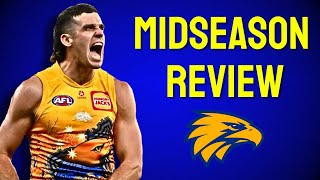 West Coast Eagles Midseason Review  AFL 2024 [upl. by Fabrianne]