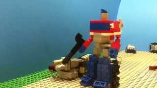 LEGO TRANSFORMERS Optimus Prime VS Megatron [upl. by Sivi]