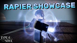 HOW TO USE RAPIER  FULL SHOWCASE MYTHICAL SOUL REAPER WEAPON  Type Soul Guide [upl. by Jeddy491]