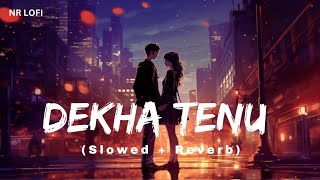 Dekha Tenu  Slowed  Reverb  Mohammad Faiz Jaani  Mr amp Mrs Mahi  NR LOFI [upl. by Ainessey]