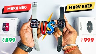 beatXP Marv Neo VS beatXP Marv Raze Smartwatch  Which Is Best 🔥 [upl. by Paryavi619]