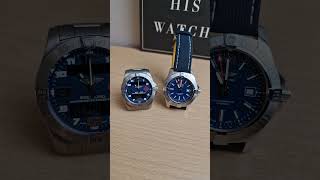 Breitling Avenger Comparisons GMT vs Evo [upl. by Nnylyram]