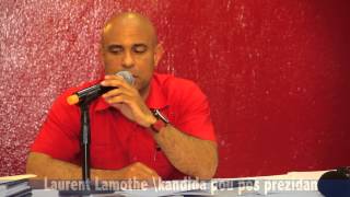 Laurent Lamothe siw pa kidnapè ou pa bezwen pè Laurent Lamothe [upl. by Katherin522]