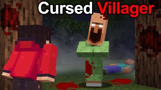 We Survived The Cursed Villager in Minecraft [upl. by Fabozzi577]