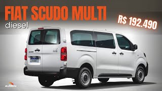 🚐 FIAT SCUDO MULTI A VERSÃO PARA FAZER A SUA TRANSFORMAÇÃO DA VAN DIESEL  POR R 192490  BlogAuto [upl. by Letsyrk127]