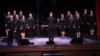 Navy Sea Chanters in McMinnville Tennessee 2019 performing Armed Forces on Parade [upl. by Schiro]