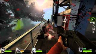 Left 4 Dead 2 El Sacrificio  Mision 2  Barco [upl. by Elvis383]