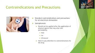 Electrical Stim Iontophoresis and Outcome Measures [upl. by Hemminger]