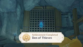 Den of Thieves Achievement  Hidden Exploration Objective  Genshin Impact 26 [upl. by Odnesor802]