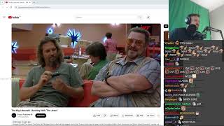 Forsen Reacts to The Big Lebowski  Bowling With The Jesus [upl. by Ricardama]