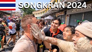 Crazy SONGKRAN In Bangkok Thailand 🇹🇭 [upl. by Benildis42]