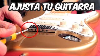 MISTERIO REVELADO Luthier explica cómo AJUSTAR tu guitarra para que SUENE y AFINE PERFECTA [upl. by Alper]