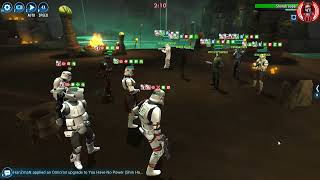 SWGOH Sector 4 40 Blights one mission 10 31 24 [upl. by Tigges]