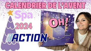 ACTION UNBOXING CALENDRIER de L’AVENT 2024 SPA 1095€ ✨ beauté soins et accessoires  ✅ou ❌ [upl. by Howard]