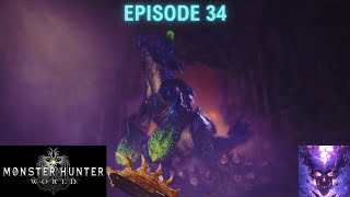 A Sticky Situation  Monster Hunter World  Episode 34 [upl. by Marilou]