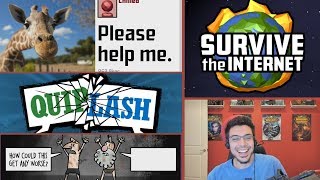 QUIPLASH amp Survive The Internet Jackbox Party Pack 3 amp 4 [upl. by Ived958]