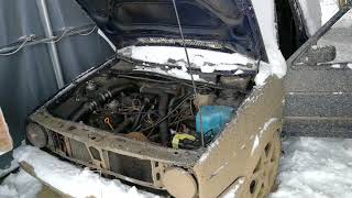 Golf Mk2 MTDI Cold Start first in 7 months [upl. by Mehalek733]