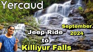 Killiyur Falls Jeep Ride  Yercaud  Yercaud Tourist Places  Salem [upl. by Ahsiemac]