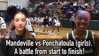 Mandeville vs Ponchatoula girls  Battle to the end  1262024  Full Game [upl. by Kucik]