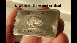 Niobium Metal  A critical and rare metal [upl. by Taffy]