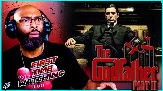 The GodFather Part 2 1974  Movie Reaction  First Time Watching [upl. by Ayerhs565]