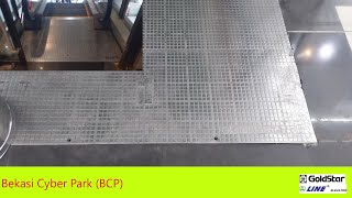 Bekasi Cyber Park Bekasi West Java GoldStar LN and LINE Escalators [upl. by Ainafets]