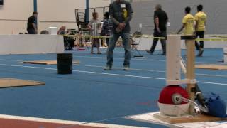 2016 Science Olympiad Nationals Air Trajectory Bucket Attempt 1 [upl. by Ydnac455]