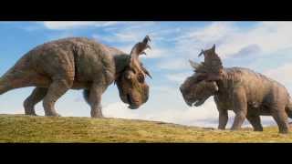 Walking with Dinosaurs The 3D Movie  quotHeadButtingquot  Clip HD [upl. by Nanyk985]