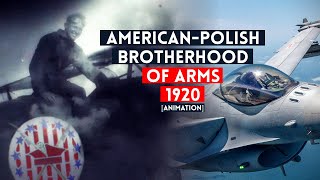 AmericanPolish brotherhood of arms 1920 ANIMATION [upl. by Still]