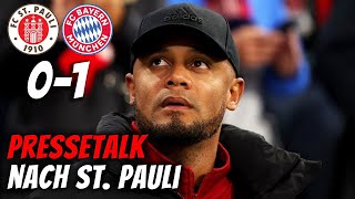 quotSind diszipliniert aufgetretenquot  Pressetalk nach dem 10Sieg beim FC St Pauli  Bundesliga [upl. by Assirac]