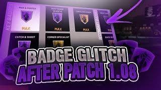 NEW NBA 2K19 BADGE GLITCH AFTER PATCH 108 MAX BADGES in 1 HOUR  HOF BADGE GLITCH  WORKING [upl. by Nottage]